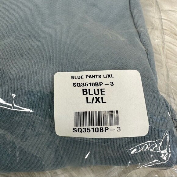 Mayfair NWT Blue This Moment Is More Important Jogger Sweatpants L-XL/W28/L30 - Picture 9 of 13